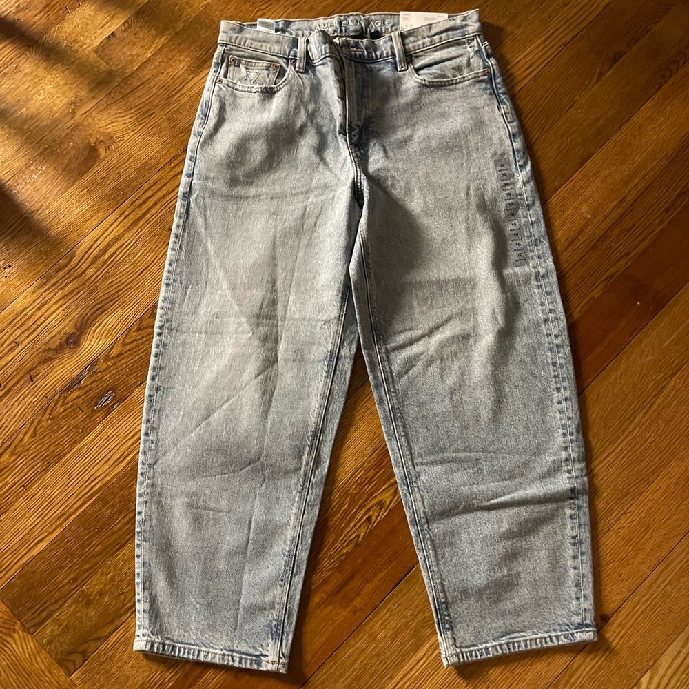 NWT, American eagle barrel jeans